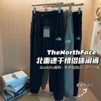 ☸THE NORTH FACE กางเกงลำลองกีฬากลางแจ้งในช่วงฤดูร้อนผู้ชายบางและยืดหยุ่นมากกางเกงแห้งเร็วเร็วกางเกงผ้าไหมน้ำแข็งหล่อเย็นระบายอากาศได้ดีกันยุง