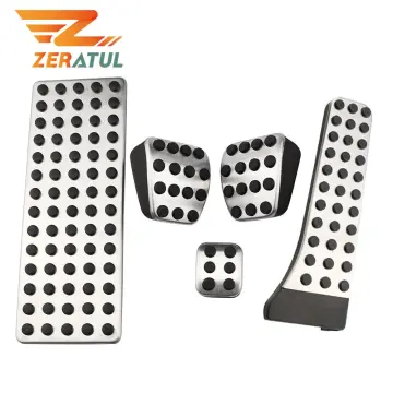 Rubber And Stainless Steel Fuel Car Brake Pedal For Mercedes Benz At C E S  Glk Slk Cls Sl Class W203 W204 W211 W212 W210