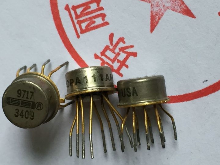 opa111bm-uk-us-origin-fever-gold-seal-single-operational-amplifier-genuine-imported-dismantling-test