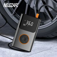 Wireless Car Air Pump Portable Digital Air Compressor Electric High Power Tire Inflator Inflatable Pump For Car Motorcycle Balls Air Compressors  Infl