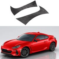 For BRZ 2022 Soft Carbon Fiber Car Air Intake Flow Side Trim Vent Wing Cover Trim Car Accessories