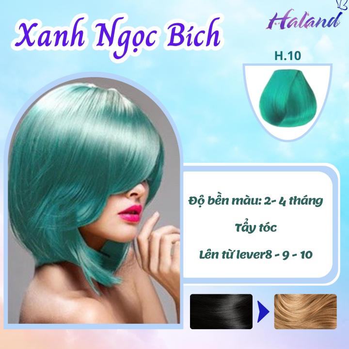 Bạn muốn thay đổi mái tóc của mình một cách độc đáo và mới mẻ? Hãy đến với nhuộm tóc màu xanh ngọc. Đây là sự lựa chọn hoàn hảo cho những ai yêu thích phong cách cá tính, năng động. Click ngay để xem hình ảnh rực rỡ của những kiểu tóc nhuộm màu xanh ngọc!