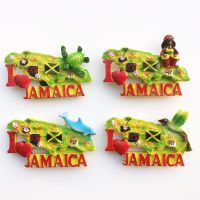 Jamaica Fridge Magnets Travelling Souvenirs Photo Wall Magnetic Stickers Home Decoration Birthday Christmas Gifts