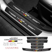 Honda Mugen Power Car Sill Sticker Anti-Scratch Waterproof Trunk Protector