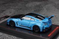 โมเดลจุดระเบิด1/64เสรีภาพเดิน LBWK 35GT-RR R35 IG2385โมเดลหล่อตายคอลเลกชันรถจำนวนจำกัด