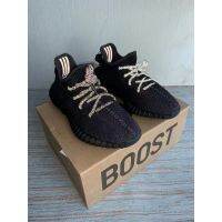 HOT Original Ad*y-e-Bost 350 V 2สีดำ Breathable Men แฟชั่นรองเท้าวิ่ง Casual กีฬายาง Shoes