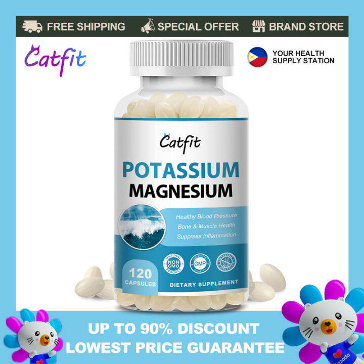 Magnesium Potassium Capsules,Magnesium Supplement With Natural