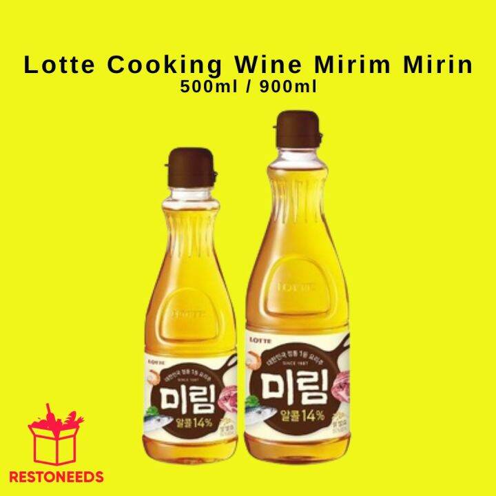 Lotte Cooking Wine Mirim Mirin 500ml / 900ml Lazada PH