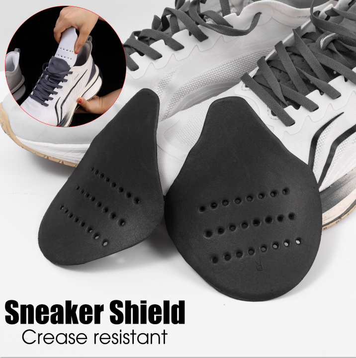 ใหม่รองเท้าป้องกันการบาดเจ็บรอยพับป้องกันรอยยับการสร้างเกราะป้องกันรองเท้า-air-force-1โล่สนับสนุนด้านบน