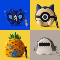 Suitable for BASEUS Baseus M2 Wireless Bluetooth Headphone Protective Cover M2 Earphone Shell Silicone Soft Shell Cartoon Cute New 2