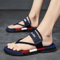 High Quality Brand Men Flip Flops Beach Summer Sandal Men Fashion Breathable Thicken Casual Beach Slippers Men Summer Outdoor House Slippers