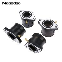 4Pcs Motorcycle Carburetor Intake Manifold Interface Adapter Glue Motorbike Carburetor Adapter Glue For Yamaha XJR400 1993-1999