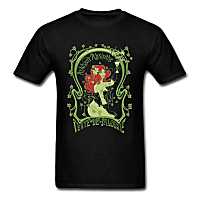 Arkham Absinthe T Shirt For Men Black Tshirt Tees Witch Tshirt Cartoon Printed Cotton Clothes Sexy