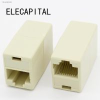 △❁ IMC Hot 10 Pcs RJ45 8P8C Double Ports Female Plug Telephone Connector