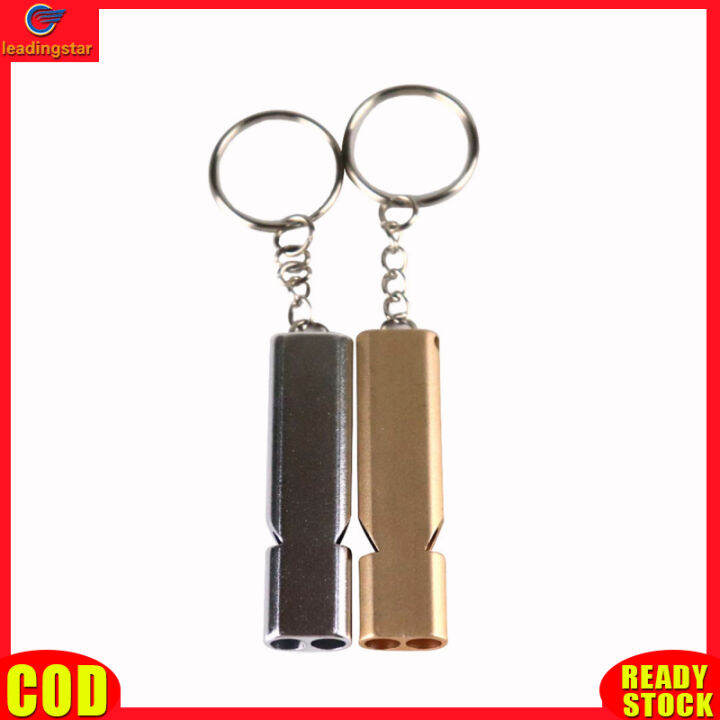 leadingstar-rc-authentic-3pcs-outdoor-survival-whistle-aluminum-alloy-double-tube-dual-frequency-high-volume-first-aid-whistle-outdoors-tool