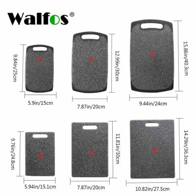 WALFOS Plastic Anti-bacterial Chopping Cutting Board Imitation Marble Board Kitchen Tool
