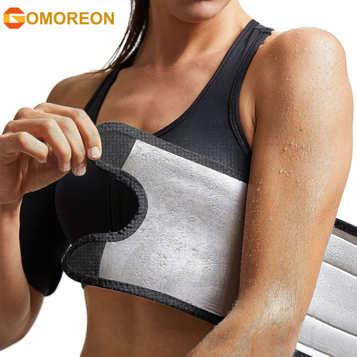 1Pcs Arm Trimmers for Women Sauna Sweat Arm Bands Adjustable Lose Arm Fat  Sauna Slimmer for Sports Workout