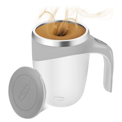 Self Stirring Mug, Rechargeable Automatic Magnetic Self Stirring Coffee Mug, Rotating Home Office Travel Mixing Cup