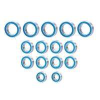 15PCS Rubber Sealed Ball Bearing Kit for Latrax Teton 1/18 RC Car Upgrades Parts Kits