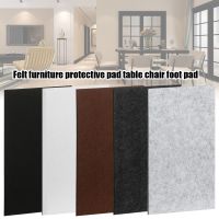 hotx【DT】 3/5mm Self-Adhesive Cutting Table Sofa Anti-slip Leg Felt Anti Noisy Floor Protector