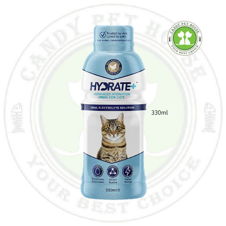 Hydrate+ Advanced Hydration Drink For Cats / Oral Solution 330ml Lazada