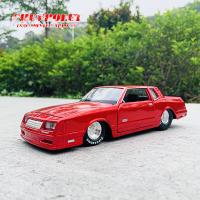 LPD-023 Maisto 1:24 1986 Chevrolet มอนติคาร์โล SS จำลองการหล่อตายรถโลหะผสมตกแต่งศิลปะทำมือโมเดลเครื่องมือของเล่นแบบชุดสะสมของขวัญ