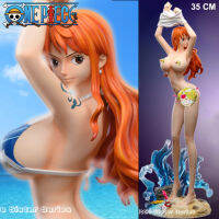 Figure ฟิกเกอร์ Diamond Studio จากการ์ตูนเรื่อง One Piece วันพีซ เต็มพิกัดสลัดจอมลุย วันพีช Nami นามิ กลุ่มโจรสลัดหมวกฟาง Swimsuit 1/6 ชุดว่ายน้ำ สูง 35 cm Lady Series 02 Ver Anime Hobby อนิเมะ การ์ตูน มังงะ คอลเลกชัน ของขวัญ New Collection Model โมเดล