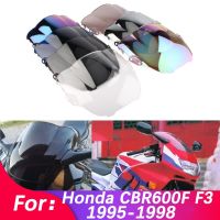 กระจกบังลมสำหรับ Honda CBR600 CBR 600 F3 1995-1998อุปกรณ์เสริมกระจกหน้ารถคู่