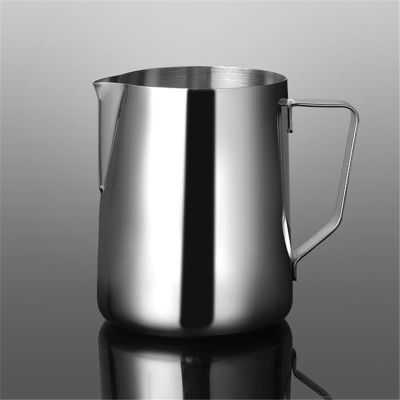 1000ml Stainless Steel Milk Frothing Jug Inner Scale Espresso Coffee Mug Pitcher Barista Craft Coffee Cappuccino Cups Latte Pot