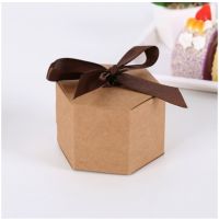 ??HP?? กล่องขนม กล่องของชำร่วย ของชำร่วยงานแต่ง กล่องของขวัญเทศกาล กล่องราคาถูก (น้ำตาล ขาว )