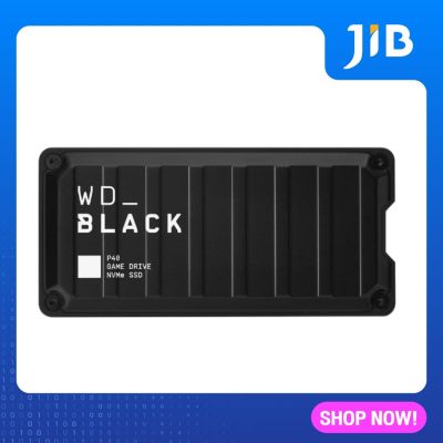 1 TB PORTABLE SSD (เอสเอสดีพกพา) WD BLACK P40 GAME DRIVE SSD (WDBAWY0010BBK)