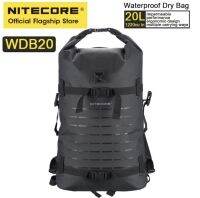 พร้อมส่ง NITECORE WDB20 20L กลางแจ้งกระเป๋าเป้สะพายหลังกันน้ำผู้หญิงผู้ชายไนล่อนกีฬาเดินป่า Trekking กระเป๋า500D TPU