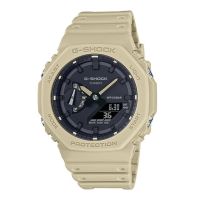 Casio G-Shock GA-2100-5A Carbon Core Unisex Digital Slim Case สีน้ำตาลเรซิ่นสีดำ Dial นาฬิกา GA-2100-5ADR GA-2100-5A GA-2100สำหรับ Unisex