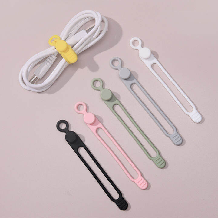 5pcs-5pcs-reusable-cable-ties-elastic-silicone-cord-organizer-straps-for-bundling-organizing-phone-cable-wire-winder-wrap-management