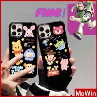 Mowin - For iPhone 11 Case Soft Candy TPU Shockproof Camera Protection Cute Cartoon Compatible with 14 13 Pro Max 12 XR XS 7Plus 8