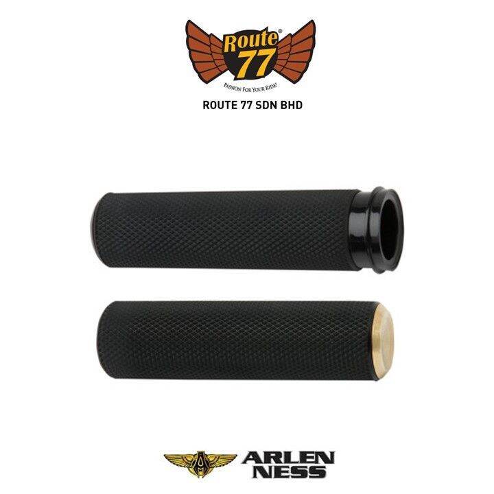 PERFORMANCE MACHINE Cable, Knurled Black Grips Lazada