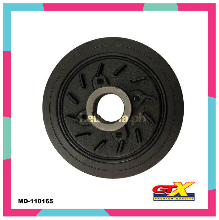 Crankshaft Pulley For MITSUBISHI 4D56 L300 NM ADVENTURE (DOUBLE PULLEY) (MD110165) Lazada PH