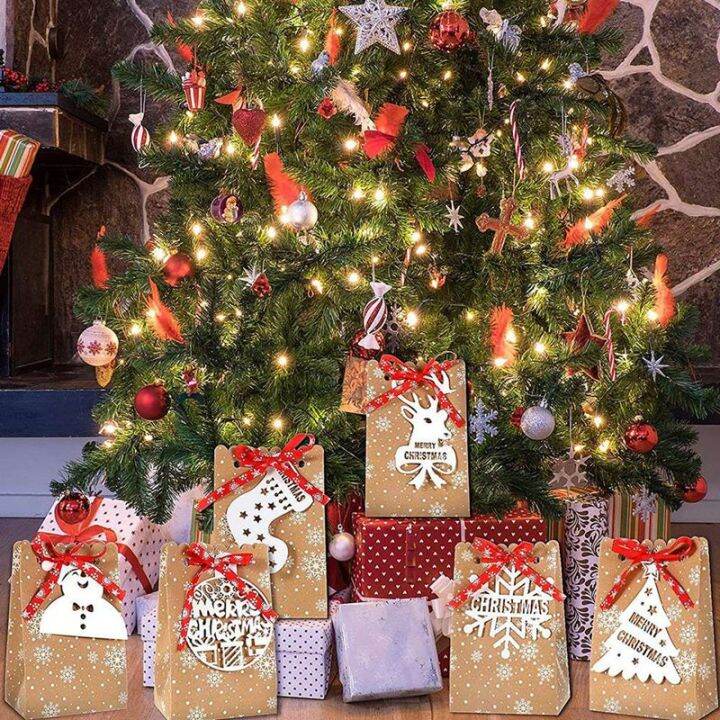 24-pieces-christmas-present-bags-assortment-kraft-paper-favor-bags-with-holiday-present-tags-for-christmas-6-styles