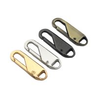 ◊▬✜ 2x Metal Fashion Zipper Repair Kits Slider Puller Instant Zipper Replacement for Broken Buckle Bag Suitcase Garment Zipper Head