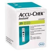 Que thử đường huyết Accu-Check Instant Hộp 25 test - Y TẾ ARSENIO