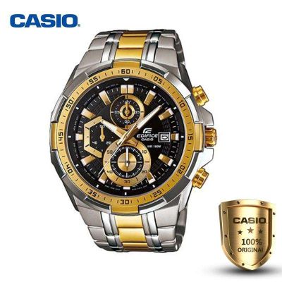 Casio Edifice Model Best Sellers Mens Watch Stainless Steel Strap EFR-539SG-1AV (Newest Product)