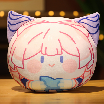 Paimon Plush Genshin Pillow Soft Toy Cushion Pillows Characters Game Collection