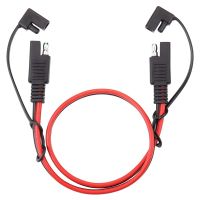 SAE Extension Cable 3FT SAE to SAE Quick Disconnect Connector for Solar Panel Battery Motorcycle Cars Tractor