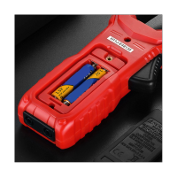 Digital Clamp Meter 600A AC Current Two Color Backlight NCV Voltmeter Ammeter with Carrying Case