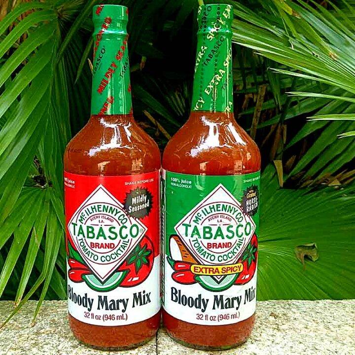 Tabasco bloody mary mix American Mary special spicy chili sauce tomato