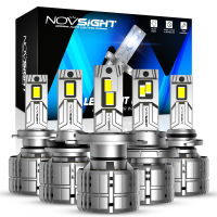 NOVSIGHT N60 200วัตต์LM Super Bright H7 LED C An BUS H4 H11 H9 9005 HB3 9006 HB4 H13 9012รถโคมไฟ6500พันหลอดไฟหน้ารถ