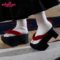 Adollya Doll Accessories 6cm Slippers for Doll Flip Flop Toys For Girls Doll Shoes for 1/4 BJD Doll Dress Up Toys Fashion Shoes