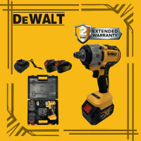 DEWALT บล็อกไฟฟ้า เครื่องมือช่าง ประแจไฟฟ้าไร้สาย คุณภาพสูง ประแจไฟฟ้า 2 แบตเตอรี่ลิเธียม 229V 7200rpm 620 N.M ประแจไฟฟ้า มีความแข็งแกร่ง แรงบิดสูง บล็อกแบตไร้สาย บล็อกไฟฟ้าแรงๆ