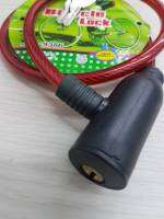 TL-9386 BIKE BICYCLE SECURITY LOCK สลิงล๊อคจักรยาน มอเตอร์ไซด์ บ้าน ใช้กุญแจแบบแบนขันคลายล๊อค