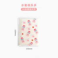 Cute Strawberry Avocado A5 B5 Binder Notebook Cartoon Peach Grape Planner Notebooks and Journals Office Accessories